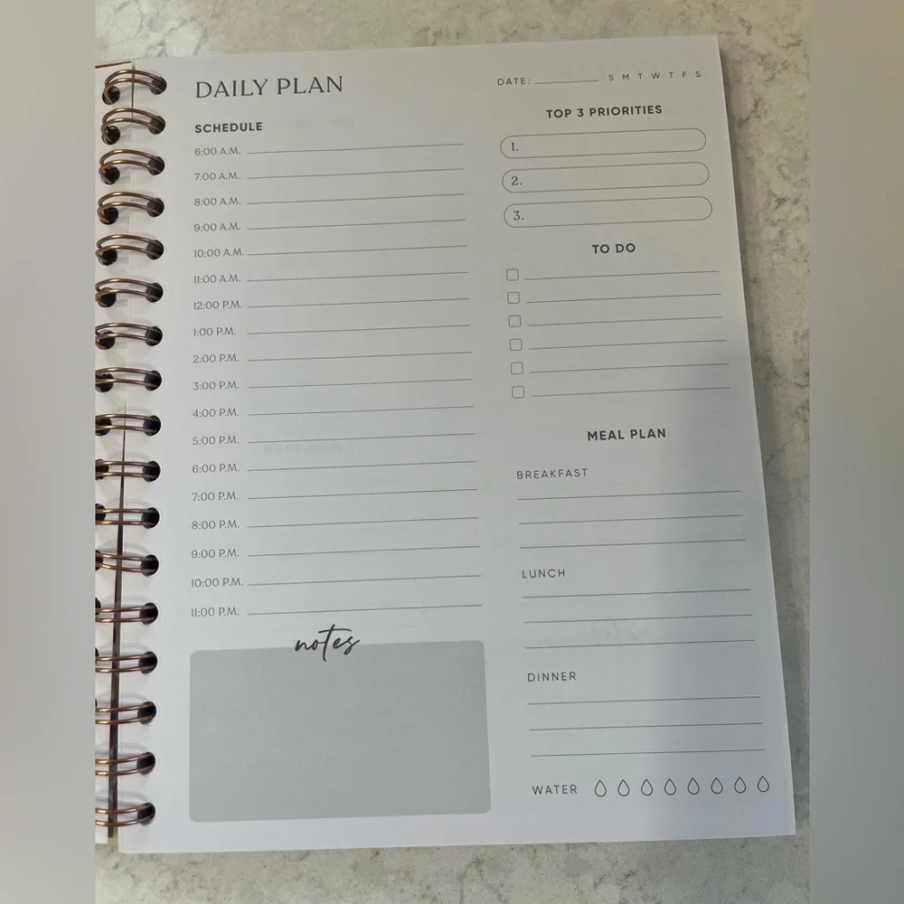 Be Rooted ‘Unapologetically Me’ Undated Daily Planner